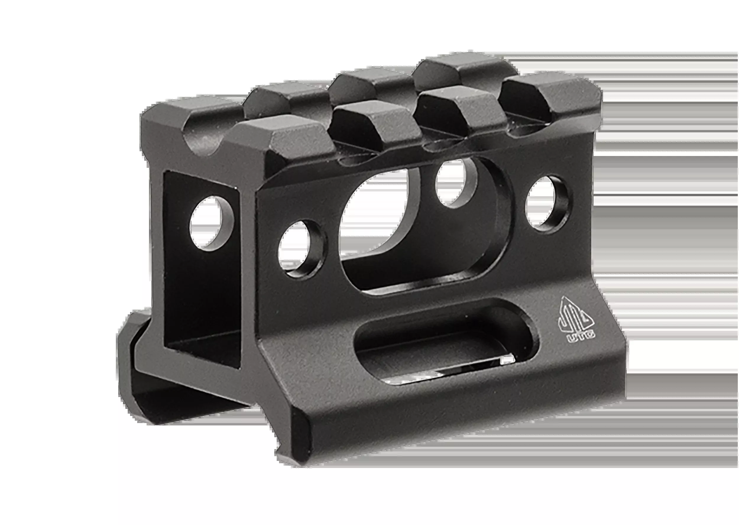 Leapers UTG Super Slim Picatinny Riser 1.57" 3-Slot Matte Black Aluminum
