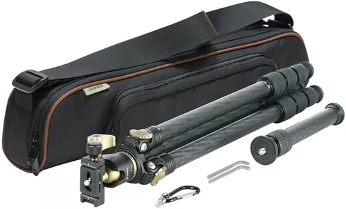 Leupold 180380 Alpine Tripod Kit 5-58" High Black Carbon Fiber