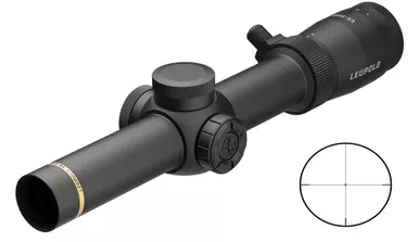 Leupold VX-5HD Gen 2 1-5X24MM Rifle Scope - 30MM Tube, Illuminated FireDot 4 Reticle, Matte Black Finish 1-5X