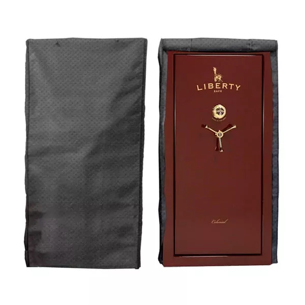 Liberty Gun Safe Cover Size: 20-25 Charcoal Gray Full Concealment