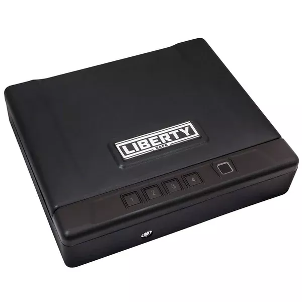 Liberty HDV-150X Biometric Handgun Vault Portable Pistol Safe