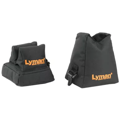 Lyman Universal Front and Rear Shooting Bags - Pre-Filled, Black