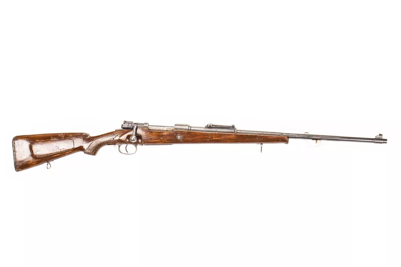 M98/48 8mm Mauser Bolt Action Rifle Sporterized - Overall Surplus Good Condition (9)
