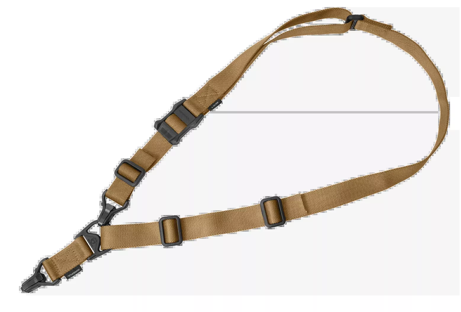 MAGPUL INDUSTRIES CORP MS3 Gen 2 Rifle Sling, Coyote Tan Nylon, 1.25 in x 48-60 in, MAG514COY