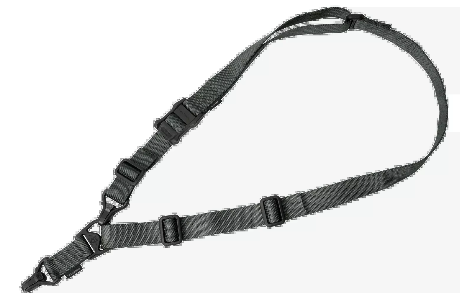 Magpul Industries MS3 Multi-Mission Gen2 Convertible Rifle Sling, Gray Nylon, 48-60 in Adjustable - MAG514GRY
