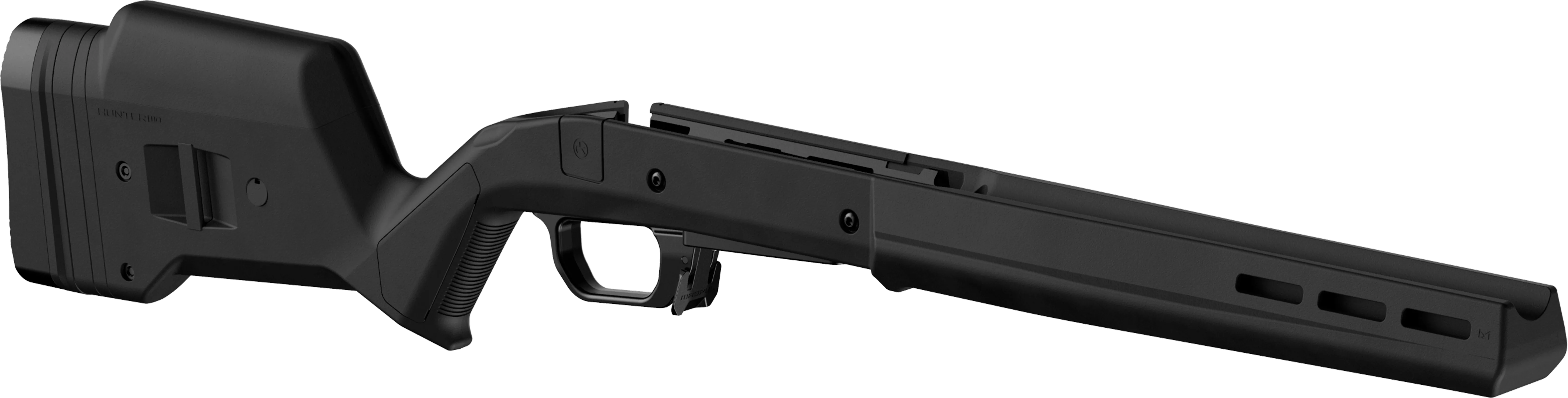 Magpul MAG1069BLKLT Hunter 110Black Synthetic Fixed with Aluminum Bedding & Adjustable Comb for Savage 110 Short Action Left Hand