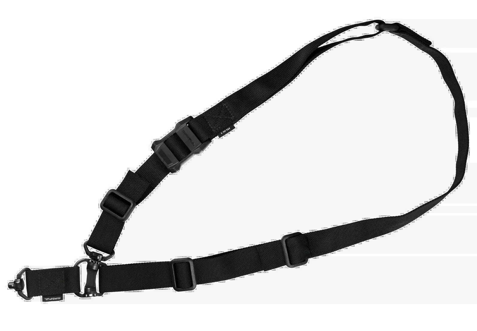 Magpul MAG953-BLK MS4 QDM Sling 1.25" Black Nylon Adjustable One/Two-Point AR Platform