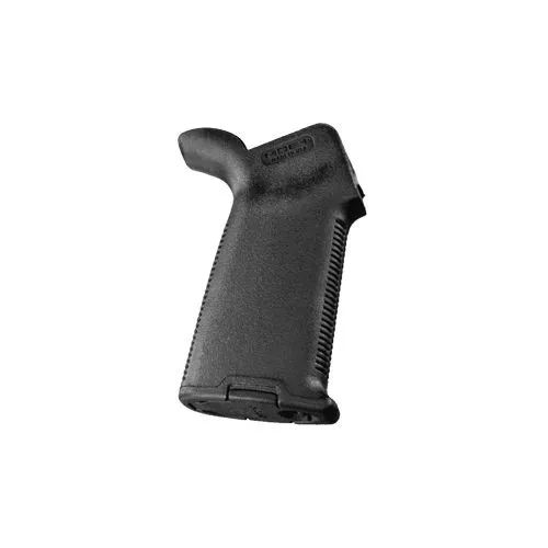 Magpul MOE+ Grip Black Polymer w/OverMolded Rubber Textured Finish Fits AR-15/AR-10/M16/M4/M110/SR25 - MAG416BLK