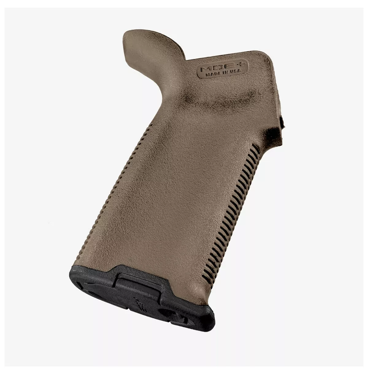 Magpul MOE+ Grip Textured Flat Dark Earth Polymer with OverMolded Rubber for AR-15, AR-10, M4, M16, M110, SR25 - MAG416FDE