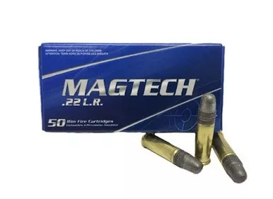 Magtech .22LR Rimfire Ammo 40 Grain Lead Round Nose