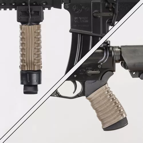 Manta Vertical Grip Sleeve (1.25" ID) - FDE