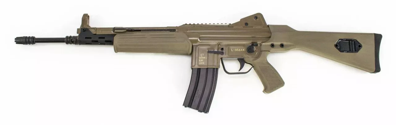 MarColMar CETME L Gen 2 .223/5.56 with Picatinny Rail - Flat Dark Earth
