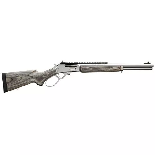 Marlin Big Loop Lever Action .45-70 Gov 18" Barrel Rifle Black/Gray Laminate Stock