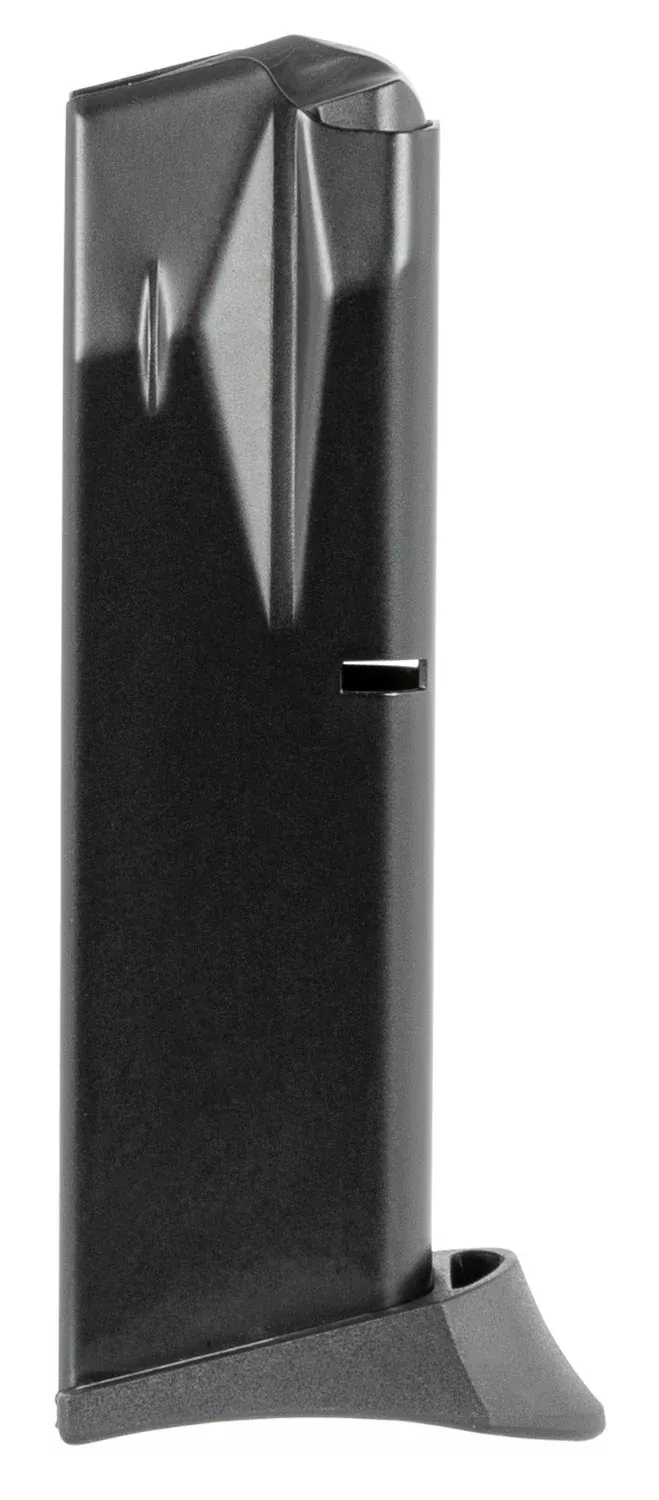 Mec-Gar MGPBC15AFC Standard15rd Detachable w/Finger Rest 9mm Luger Fits Beretta 92 Compact Blued w/Anti-Friction Coating Carbon Steel