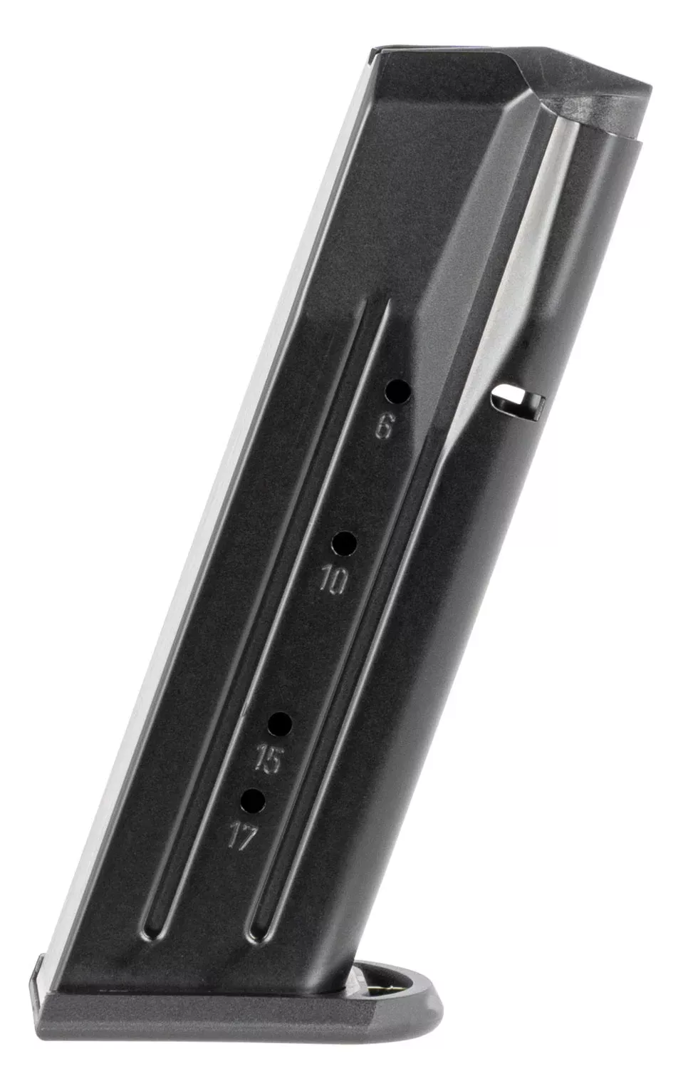 Mec-Gar MGWIT38LFAFC Tanfoglio 17rd 38 Super, Fits Tanfoglio Witness Large Frame Blued w/Anti-Friction Coating Carbon Steel