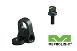 Meprolight Tritium AR15 Night Sight Set 4 Dot Rear and Front