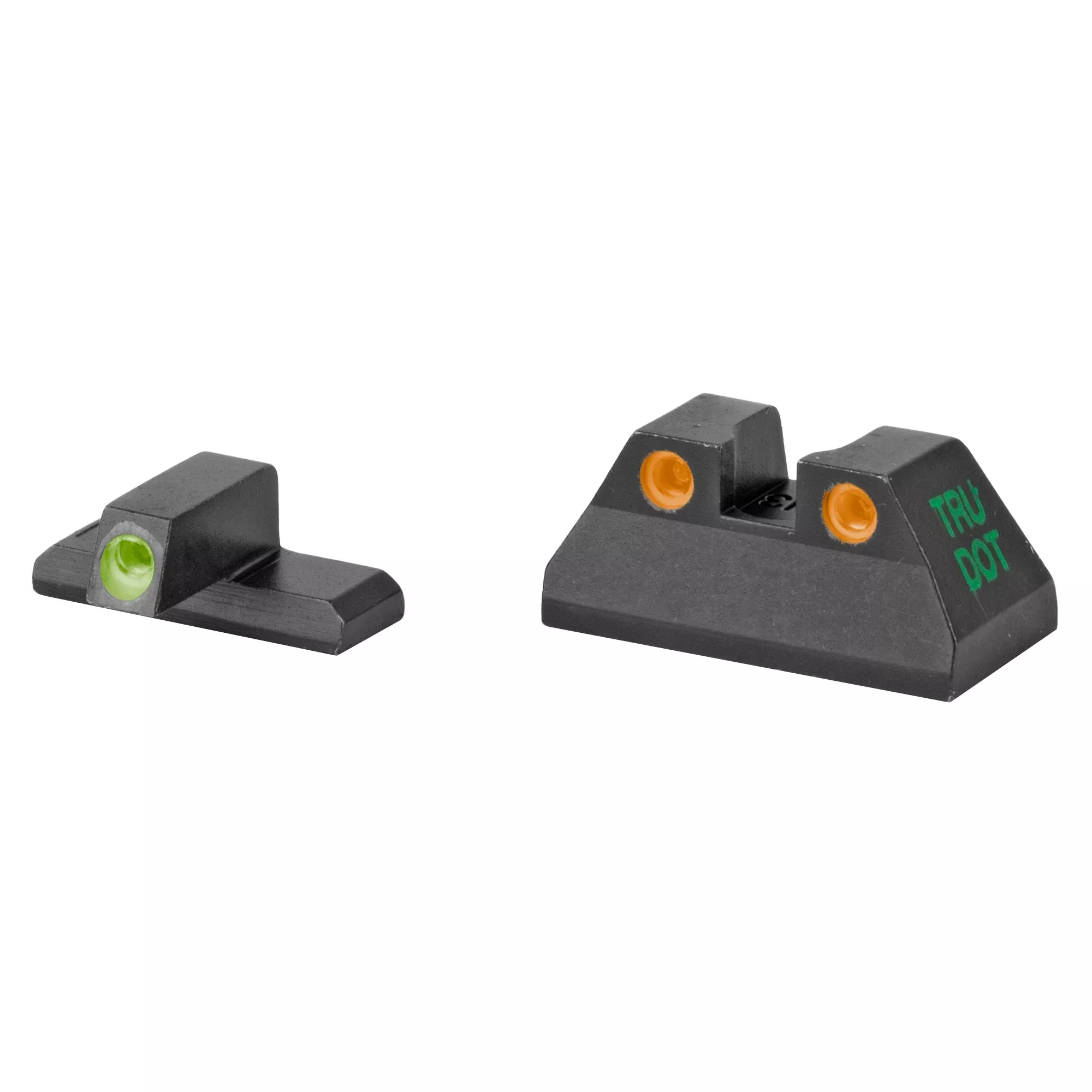 Meprolight Tru-Dot Tritium Night Sight Set for HK USP Compact 9mm/.40, Green/Orange, 0115173301