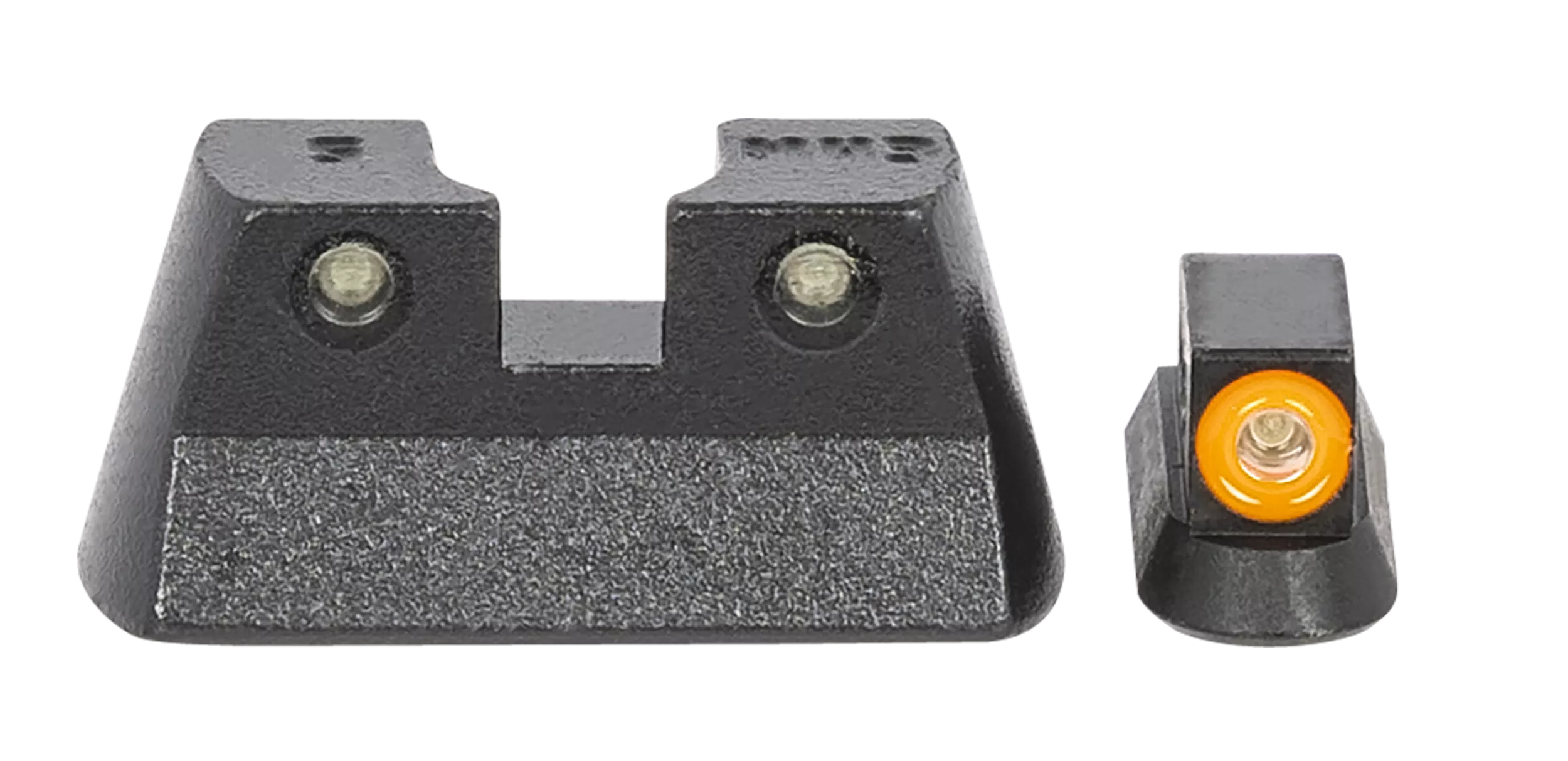 Meprolight USA 477773131 Hyper-BrightGreen Tritium Orange Outline Front Sight-Green Tritium Black Outline Rear Sight CZ 75/82/83/85