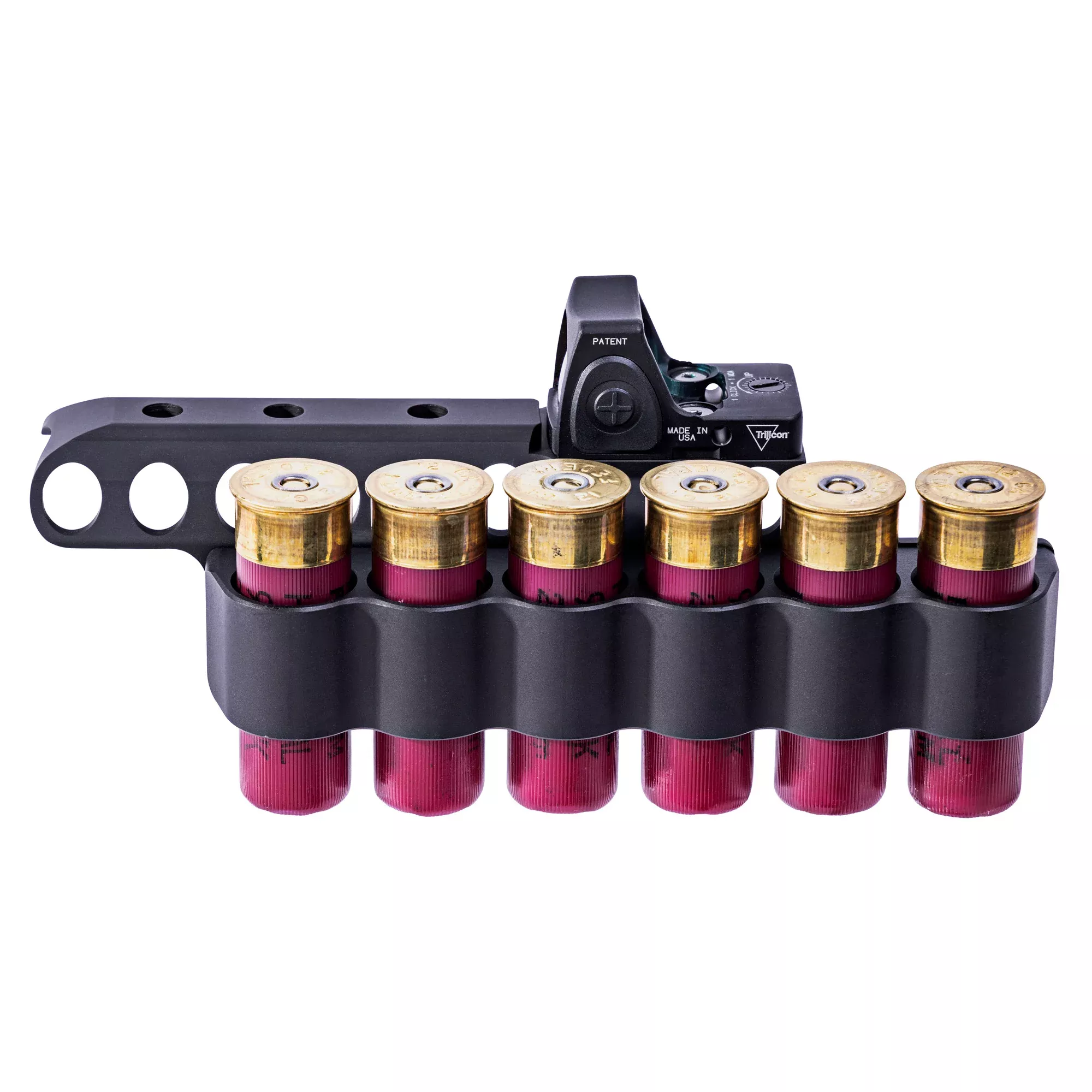 Mesa Tactical SureShell 6-Shell Aluminum Side Saddle w/ Trijicon RMR Mount for Benelli M4 95220