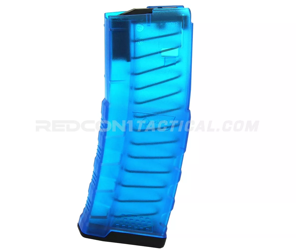 Mission First Tactical AR-15 Translucent EXD 30-round Polymer Magazine 5.56 - Blue