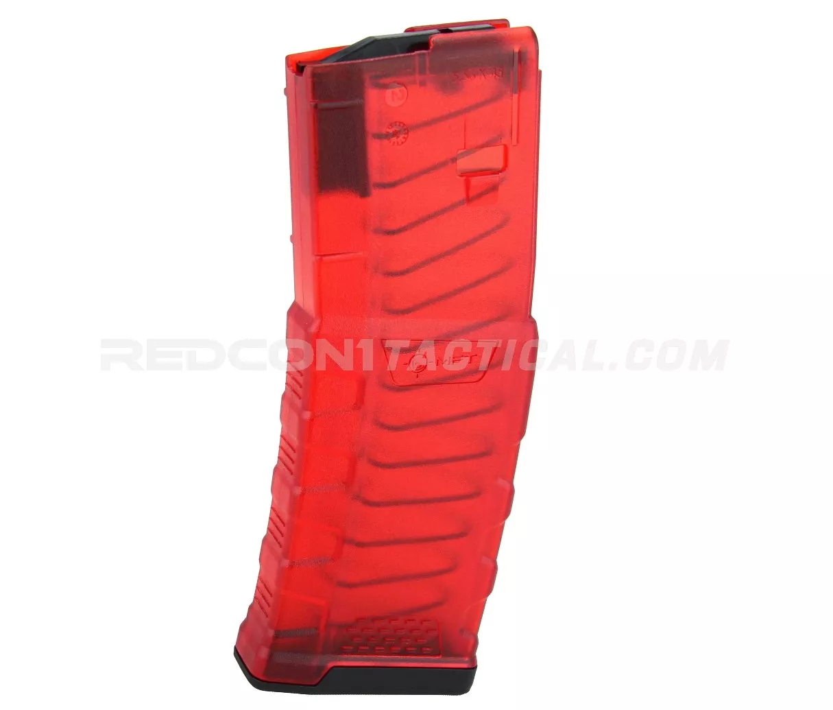 Mission First Tactical AR-15 Translucent EXD 30-round Polymer Magazine 5.56 - Red