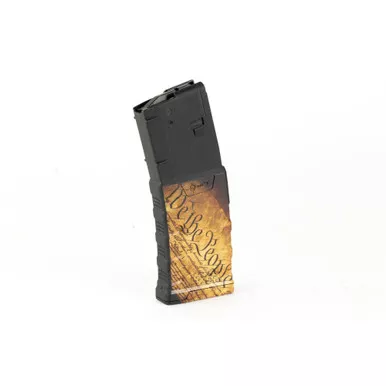 Mission First Tactical EXD Extreme Duty 5.56X45 30RD AR15 Magazine - We The People Graphic