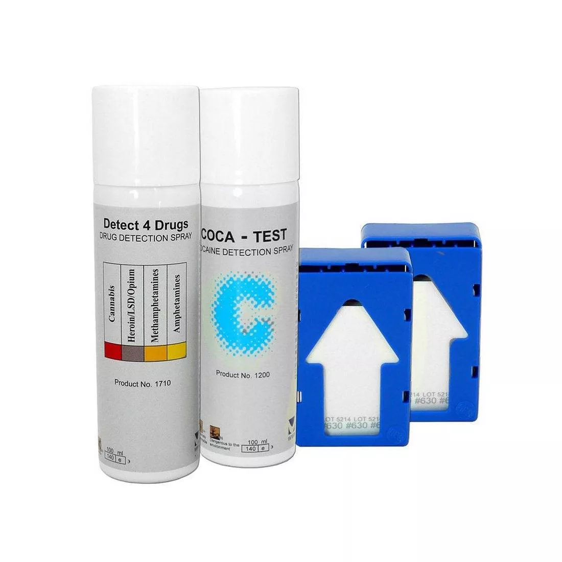 Mistral 01002 D4D Regular Drug Identification And Narcotic Residue Detection Kit