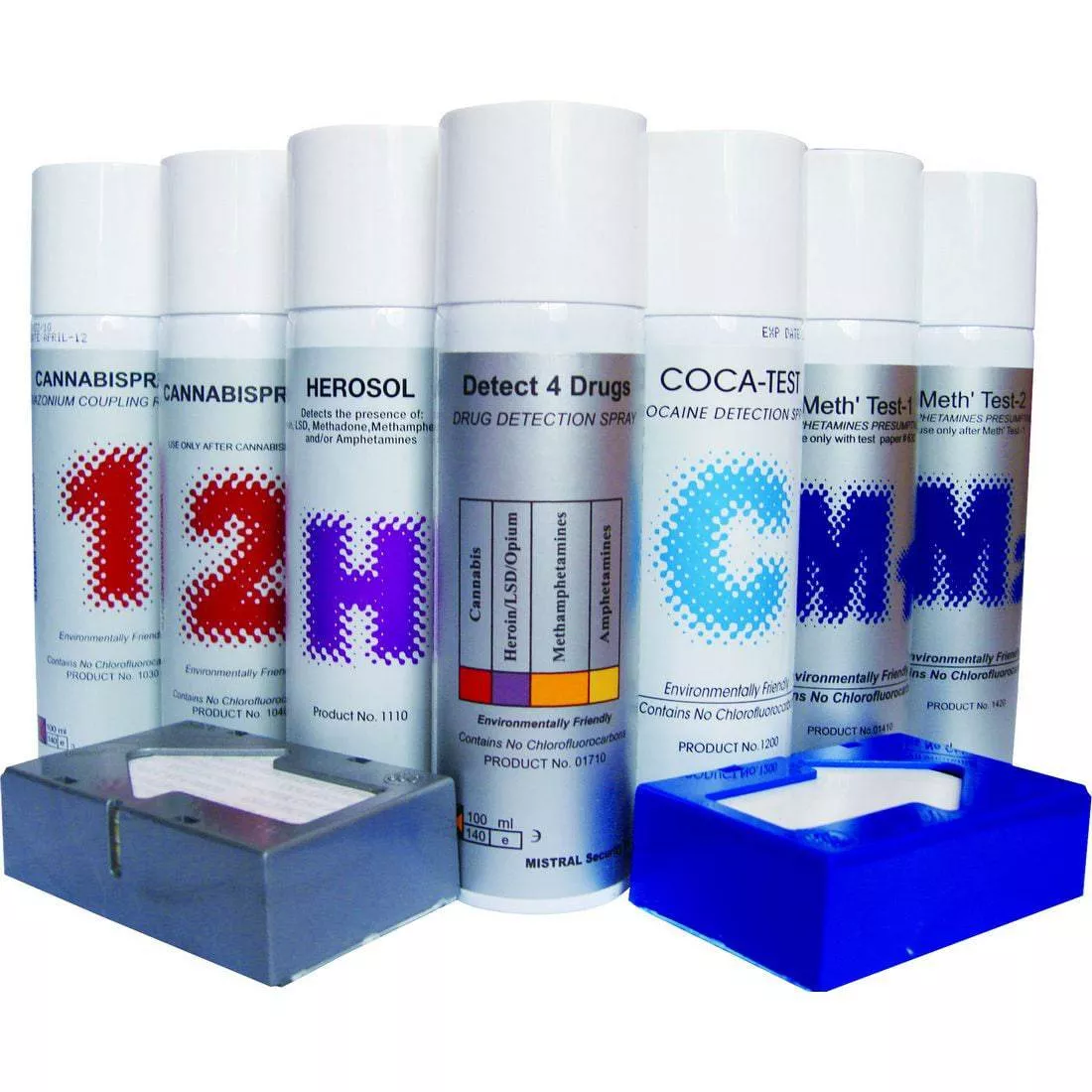 Mistral 01014 Mini Drug Identification And Narcotic Residue Detection Kit
