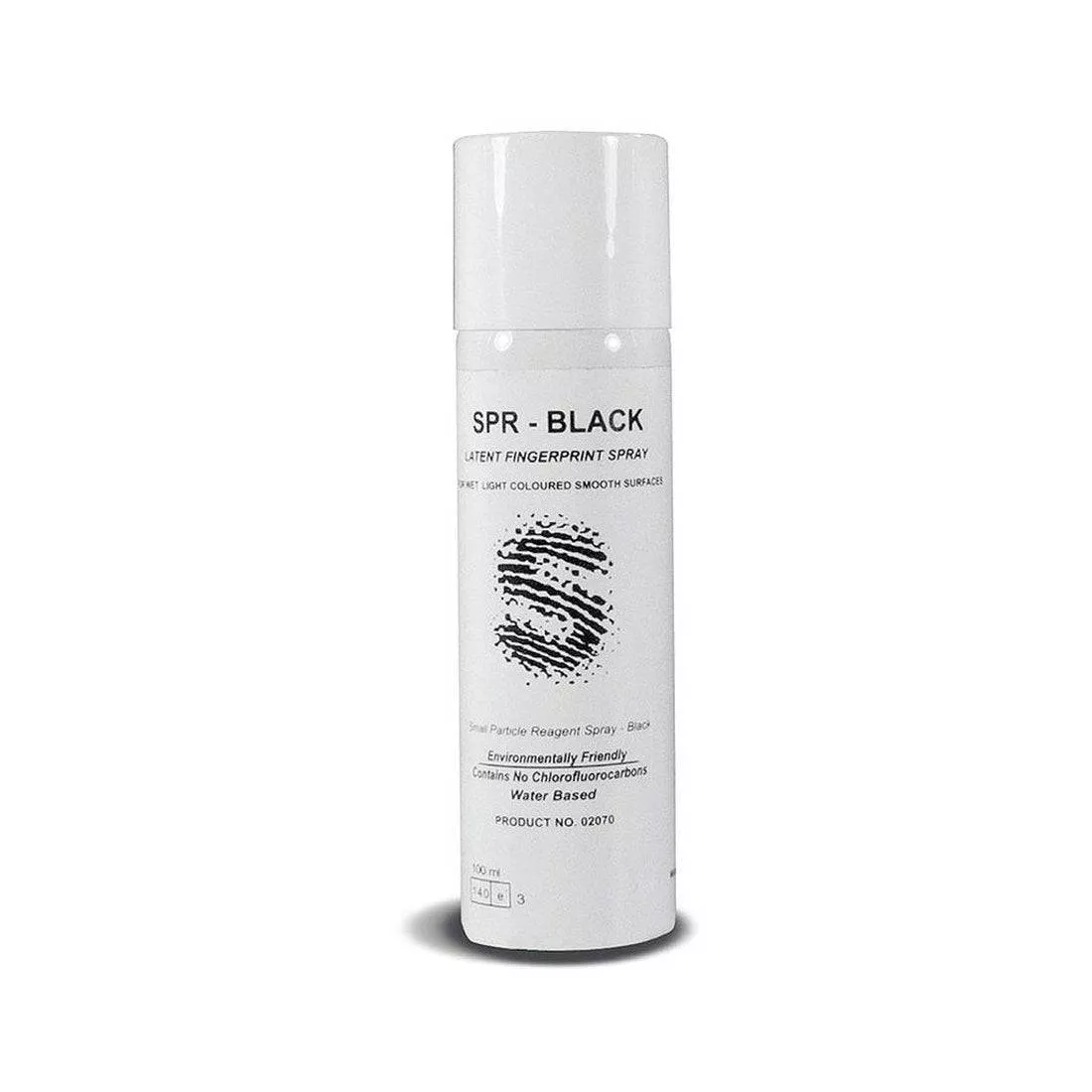 Mistral 02077 SPR Black (200 cc) Fingerprints Detection Forensic Aerosol
