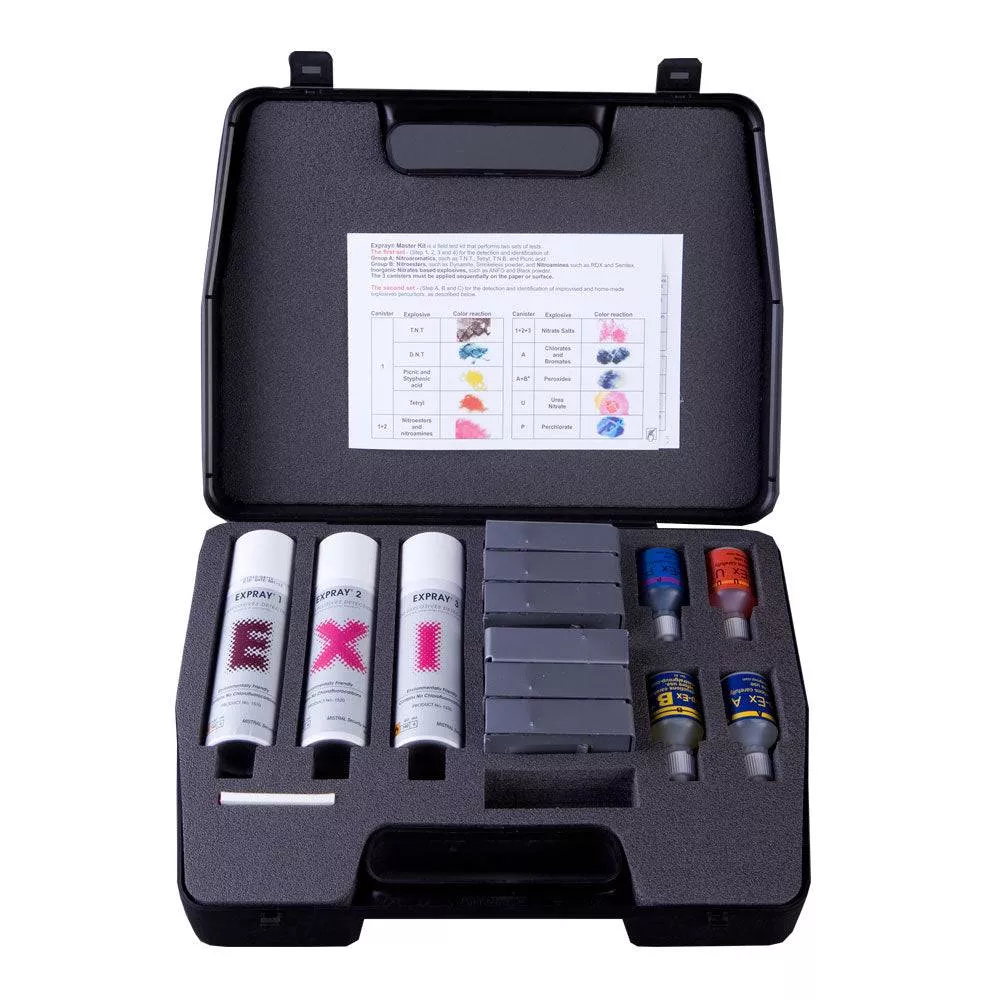 Mistral 1545 Expray Master Kit Explosives Detection Kit