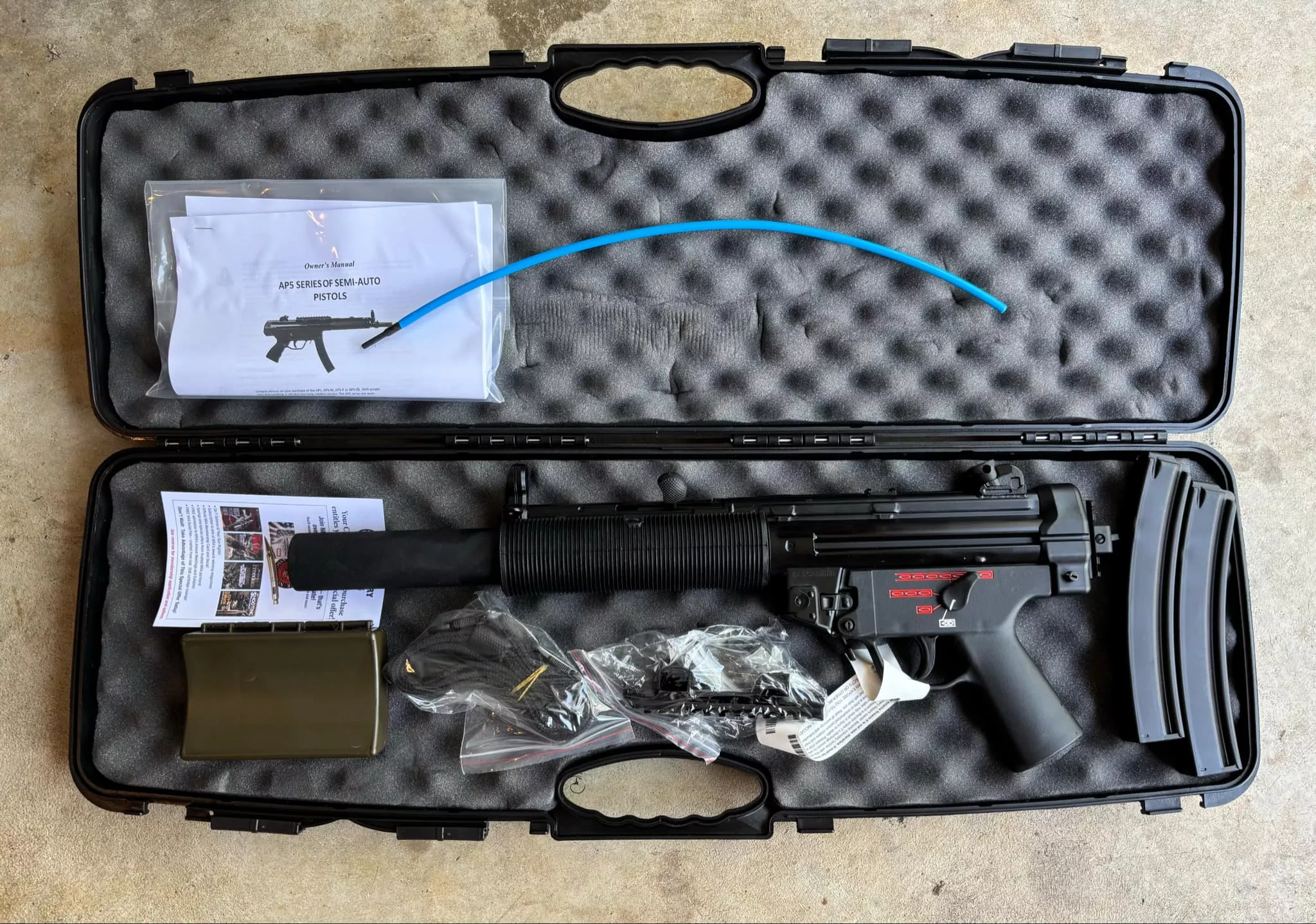 MKE/Century Arms AP5-SD Pistol 9mm