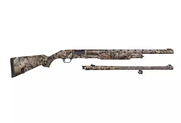 Mossberg 500 Combo Pump 12 Gauge Shotgun 24″ Mossy Oak Break-Up Country Barrel Mossy Oak Break-Up Country Field Stock