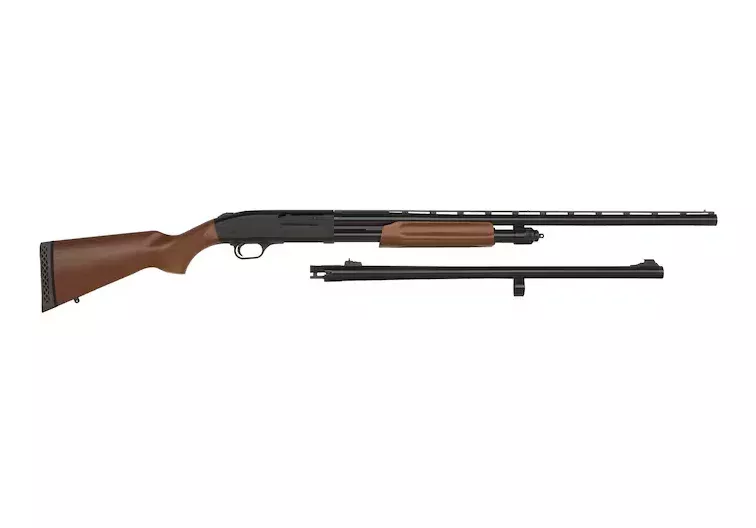 Mossberg 835 Pump 12 Gauge Shotgun 28″ Blued Barrel Wood Field Stock Combo