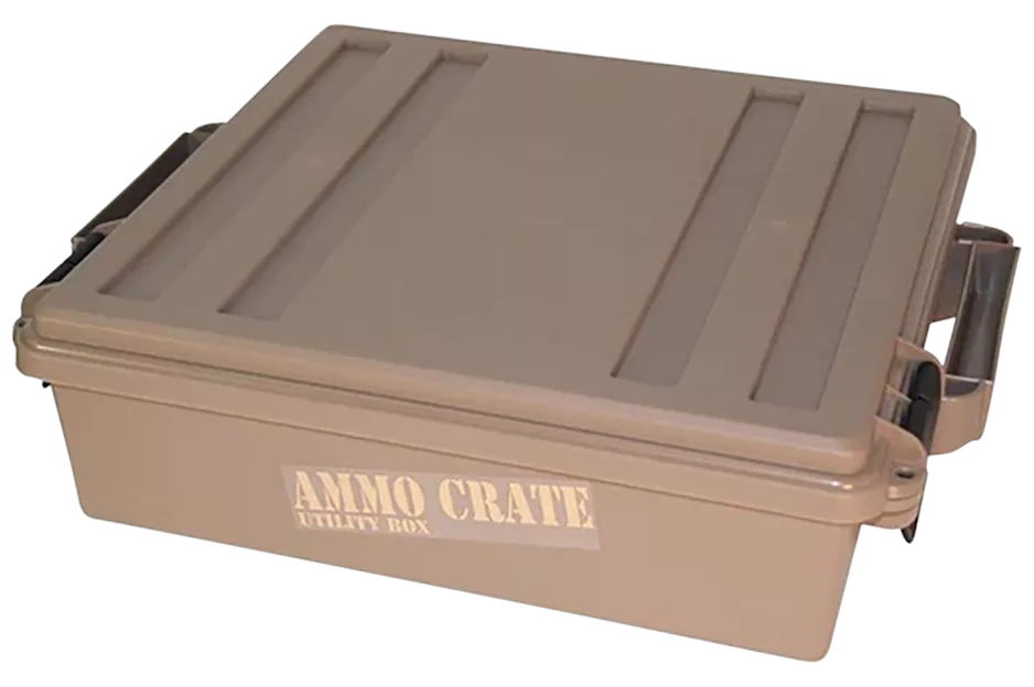 MTM Case-Gard ACR572 Ammo Crate Utility Box Dark Earth Polypropylene