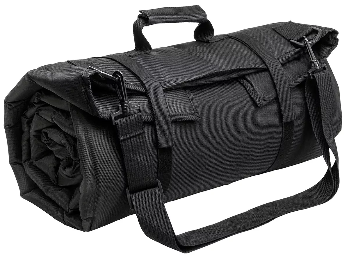 NcStar CVSHMR2957B Roll Up Shooting MatBlack PVC 69"L x 35" H