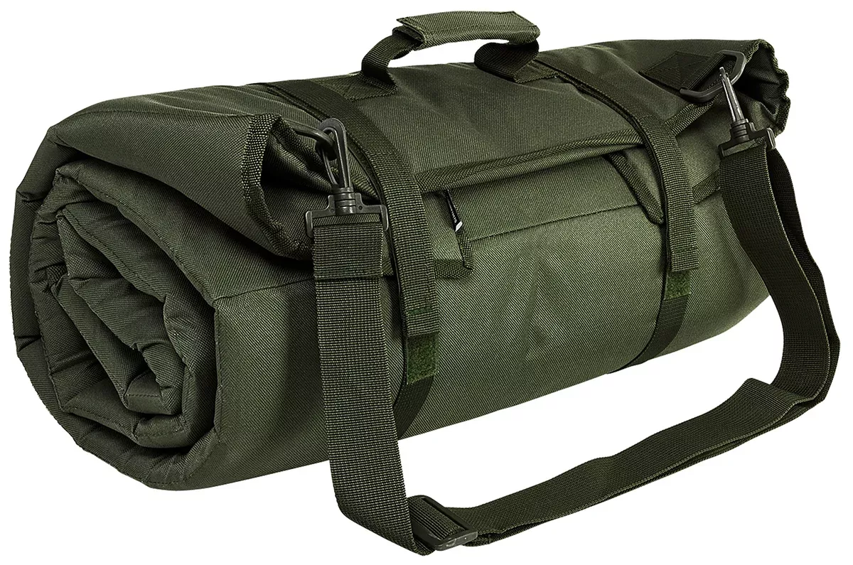NcStar CVSHMR2957G Roll Up Shooting MatGreen 69"L x 35" H PVC