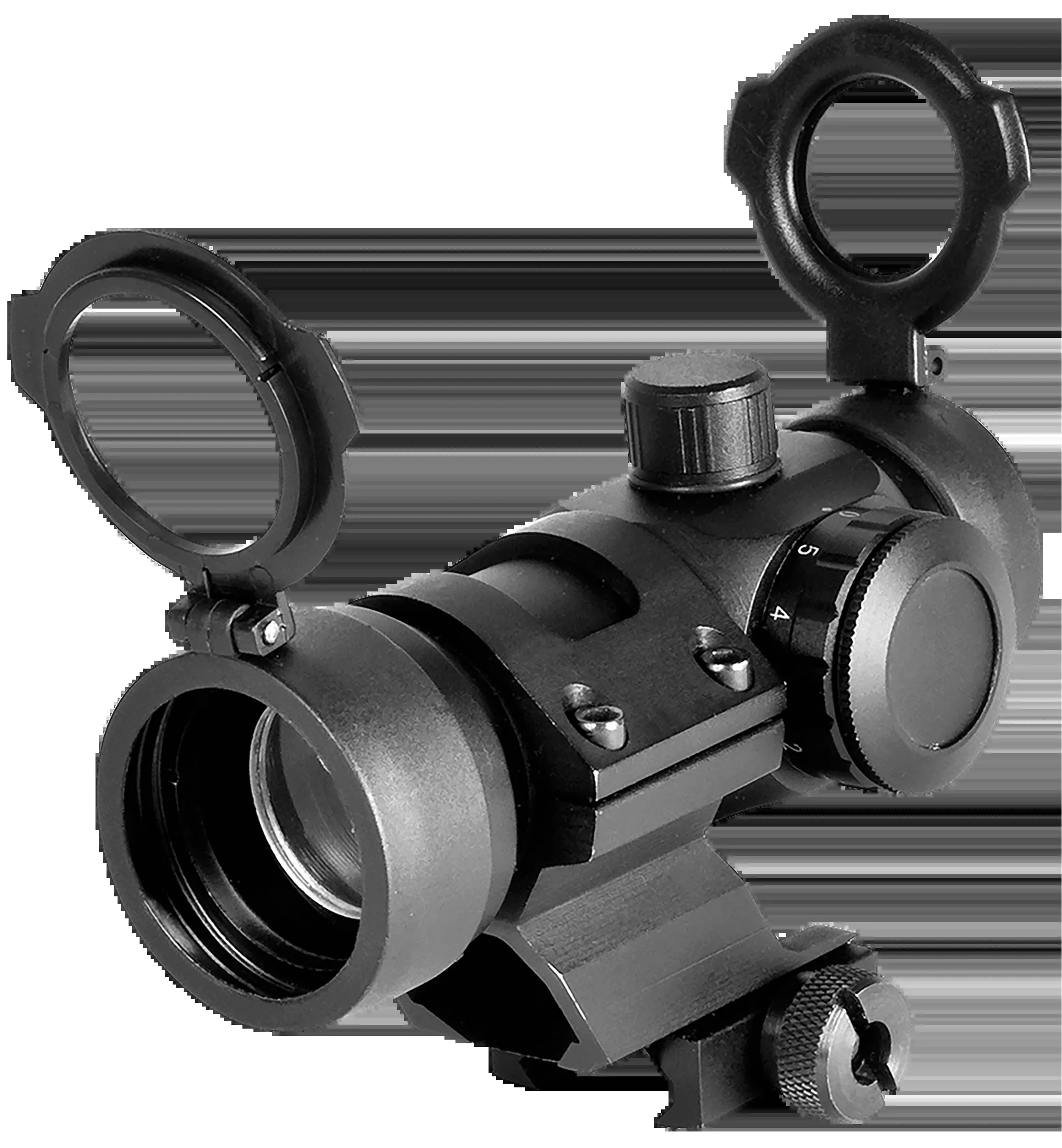 NcSTAR DMRG130 Tube Reflex Optic 1x 30mm 3 MOA Red/Green Dot Black Anodized CR2032