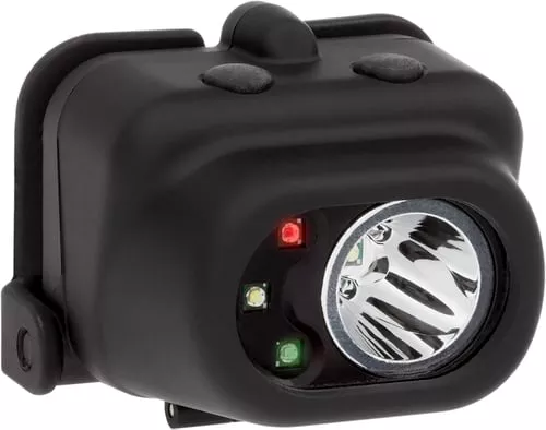 Nightstick NSP4610B NSP-4610B Multi-Function Black 110/135/210 Lumens Green/Red/White LED Bulb 93 Meters Beam Distance