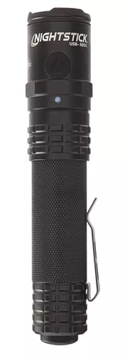 Nightstick USB588XL USB Dual-Light Tactical FlashlightBlack Anodized 125/350/450/850/1,100 Lumens White LED