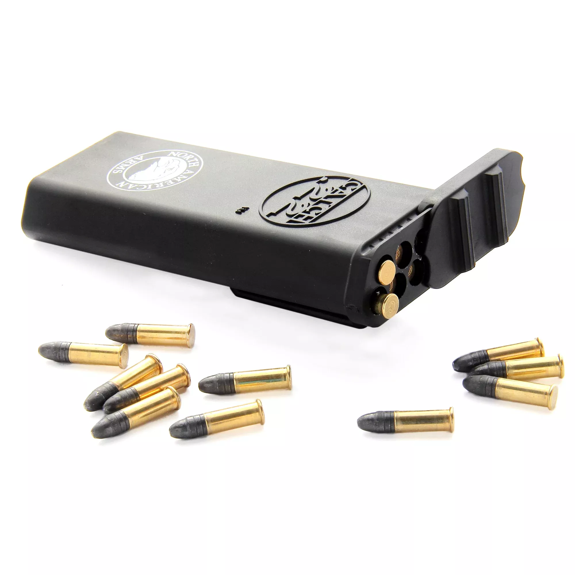 North American Arms Catch 22 Ammo Carrier Belt Clip for .22 Short, Long Rifle & Magnum - CATCH22