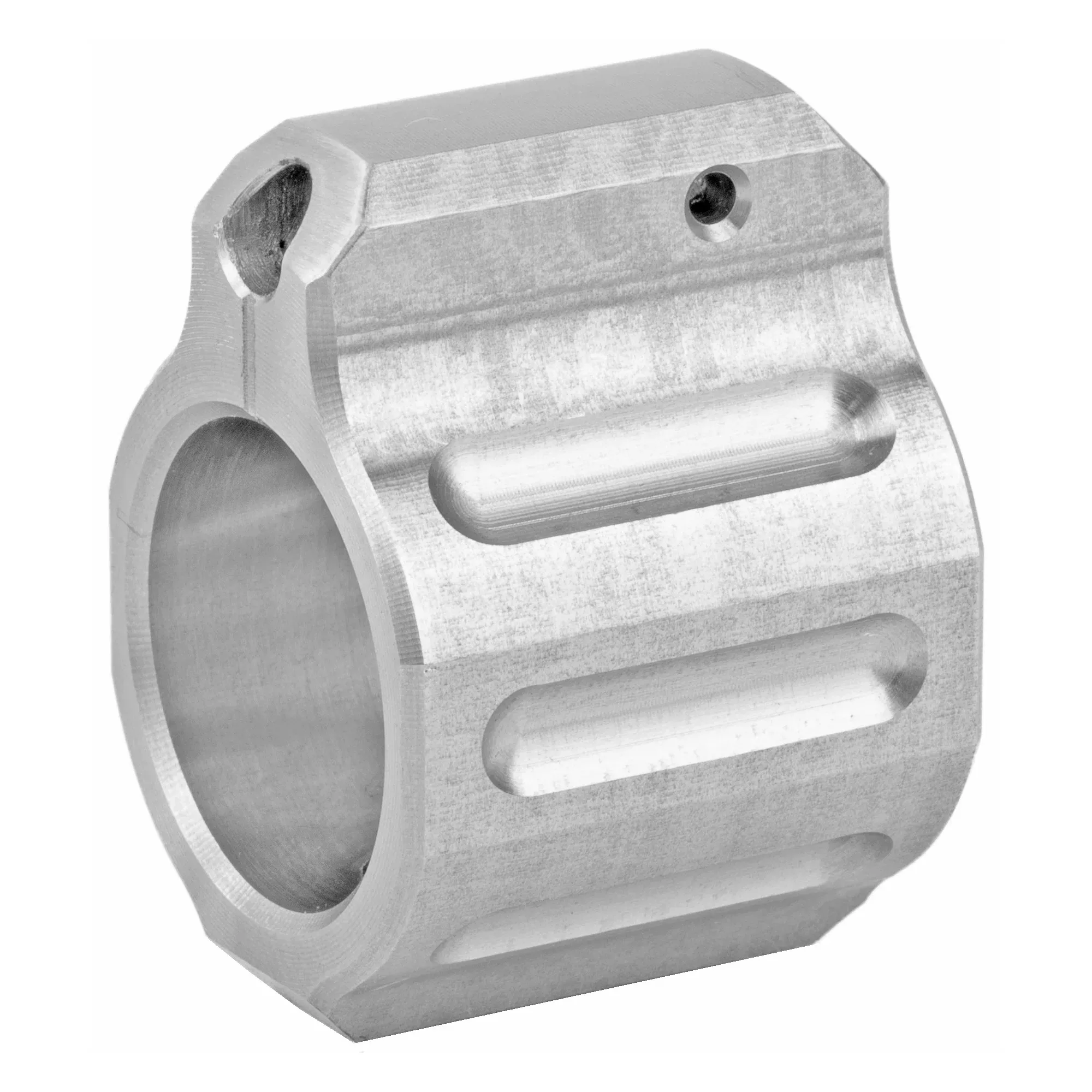 Odin Works Low Profile Tunable AR-15 Gas Block, .750in, 303 Stainless Steel, GB-TUNE-SS