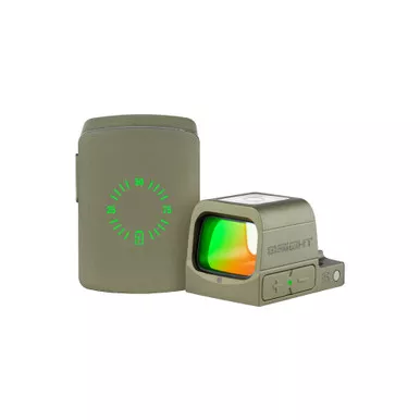 Olight Osight S Fully Enclosed Red Dot Optic - RMSc Footprint, Multi-Reticle, Olive Green