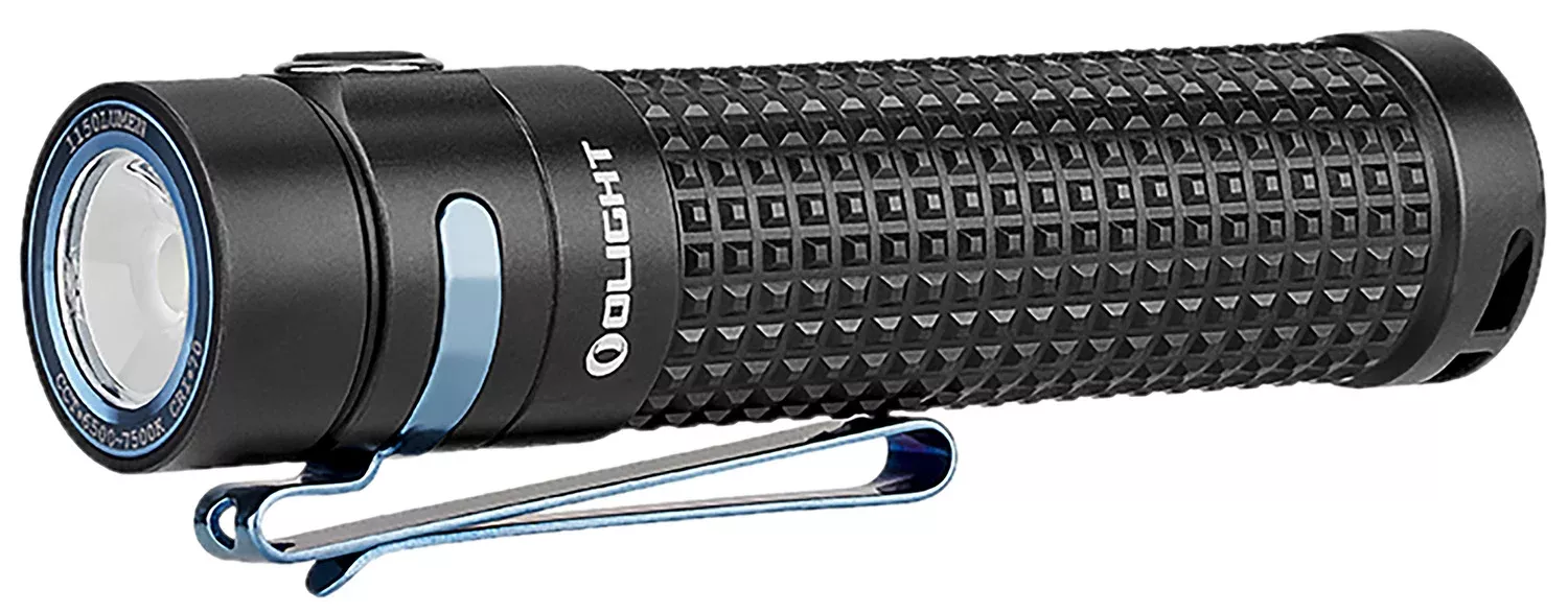 Olightstore Usa Inc S2RXII SR2 Baton IIBlack Anodized 0.5/15/120/400/1,150 Lumens White LED