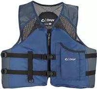 Onyx Outdoor116200- 500- 040- 13 - Mesh Classic Large Navy Sport Life Jacket