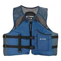 Onyx Outdoor116200- 500- 050- 13 - Mesh Classic X- Large Navy Sport Life Jacket
