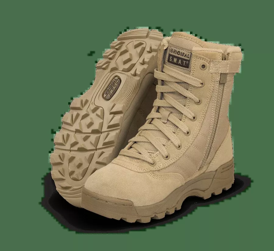 Original SWAT Tactical Police Classic 9" Side-Zip Boots - 115202