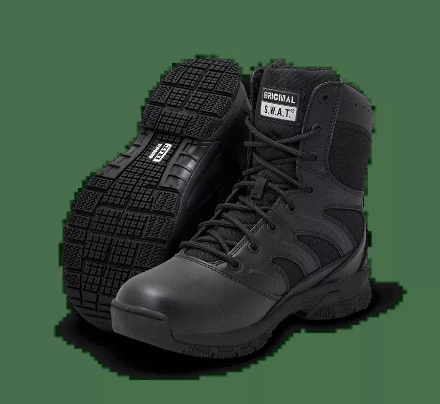 Original SWAT Tactical Police Force 8" Waterproof Boots - 152001