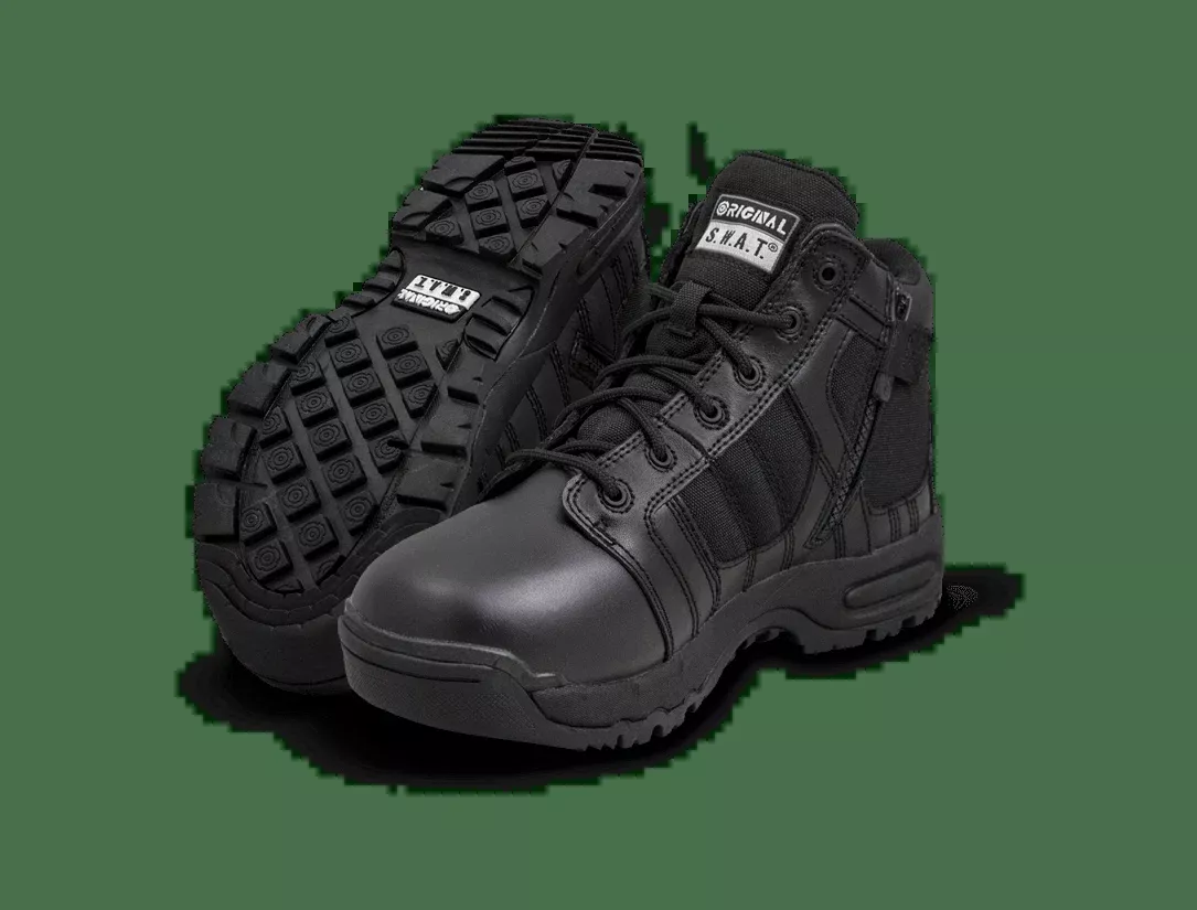 Original SWAT Tactical Police Metro 5" Air Side Zip Safety Boots - 126101