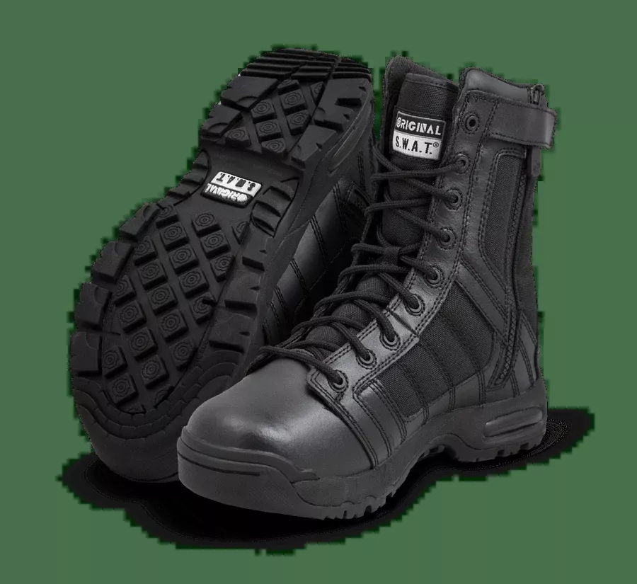 Original SWAT Tactical Police Metro Air 9" Side Zip Boots - 123201