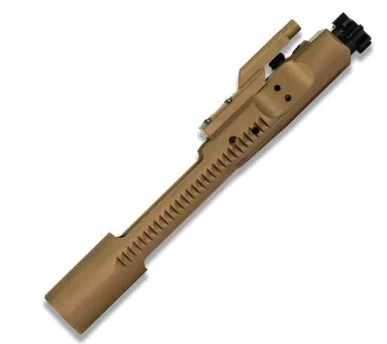 Outerwild 5.56 Bolt Carrier Group Billet Extractor FDE PVD M16 AR15 BCG
